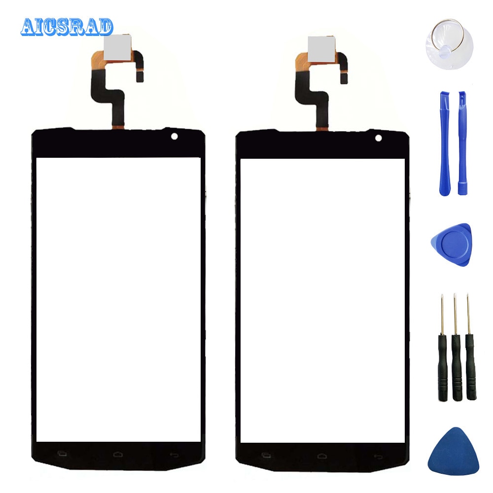 5.5 pouces pour OUKITEL K10000/k10000 max écran tactile en verre 100% garantie écran tactile en verre d&#39;origine k 10000 pro + outils