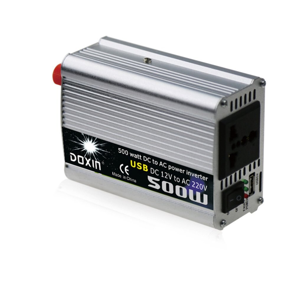 500W High Power DC12V to AC 220V Portable Power In... – Grandado