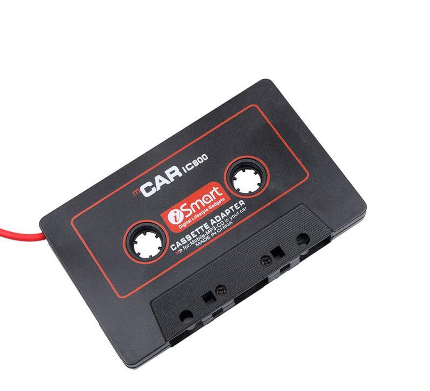 Auto Cassette Adapter Cassette Mp3 Speler Converter Voor Ipod Voor Iphone MP3 Aux Kabel Cd-speler 3.5Mm jack Plug