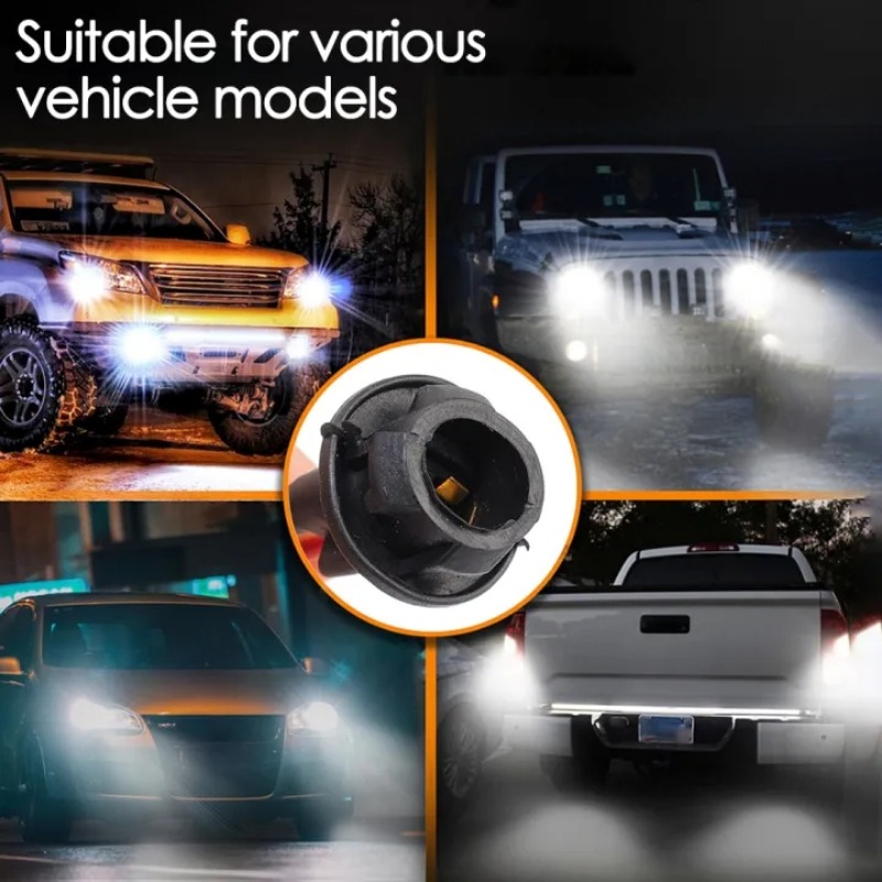 T10 W5W bombilla de cuña para coche, soporte de conector, extensión de lámpara LED, soporte de Base de bombilla, Base de cuña, enchufe de bombilla