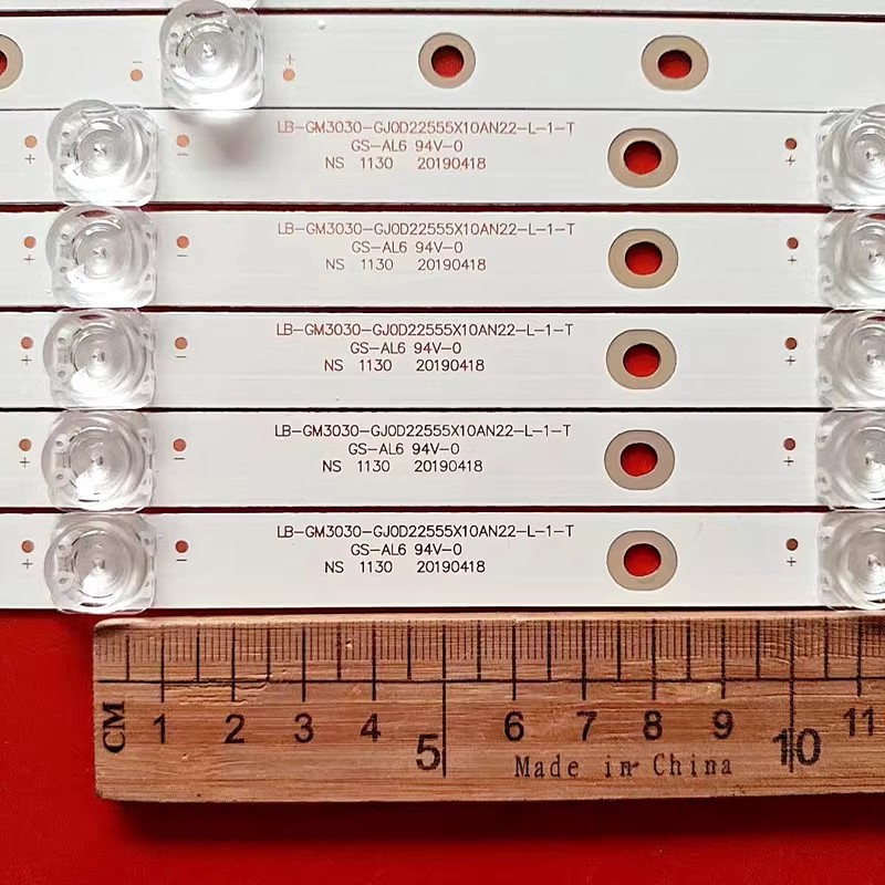 LED Backlight strip For PHI LIPS 55"TV 55pus7304 55pus6704 55PUS7394 55PUS7504 55PUS6523 LB-GM3030-GJ0D22555X10AN22-R-1-H L T