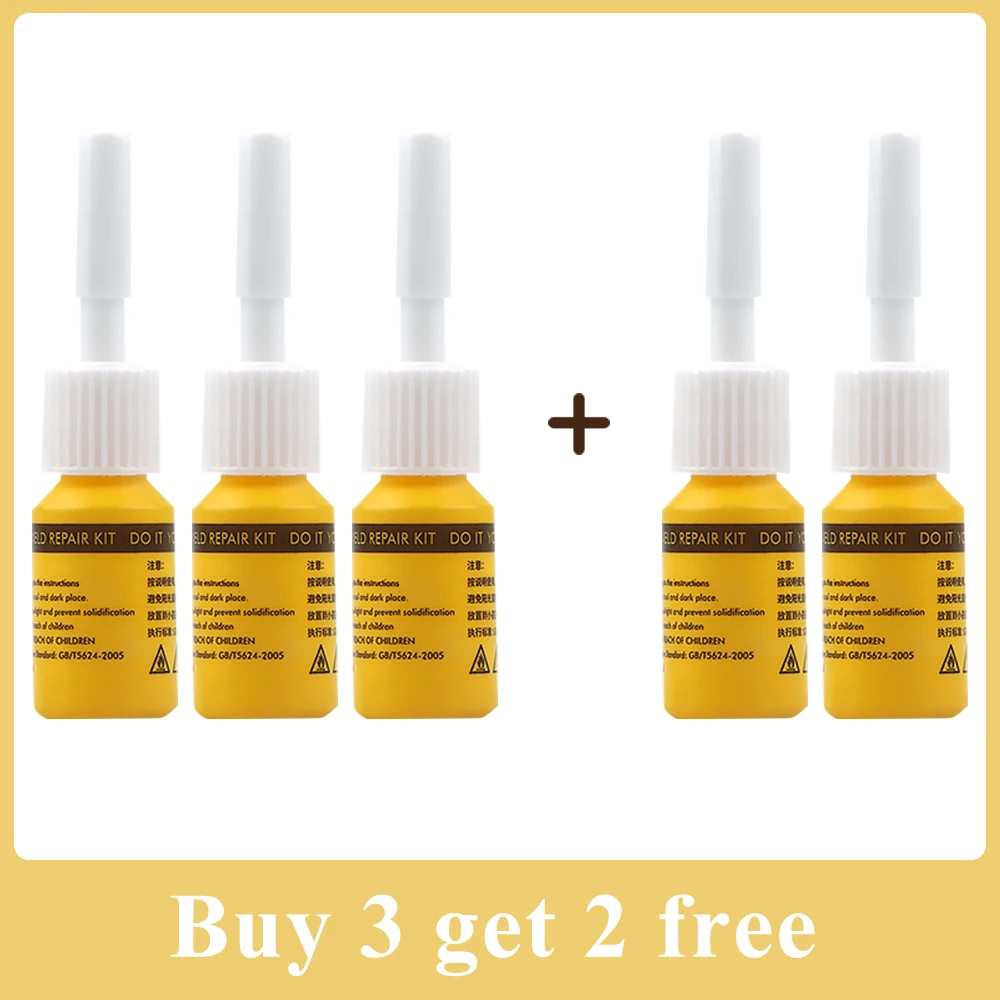 Car Glass Repair Window Cracks Gone Kit Remove Scratch Automobile Truck Motorcycles Broken Repair Windscreen Crack Recovery Set: Or