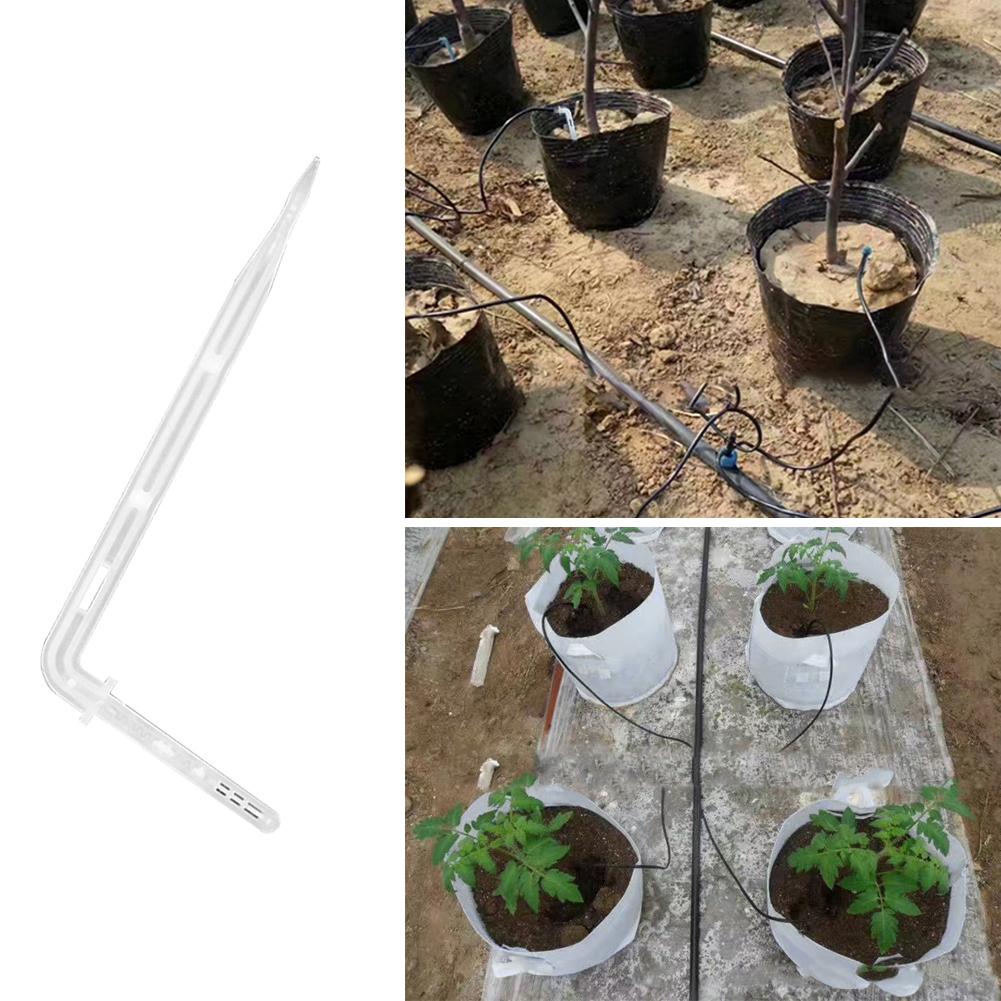 Plants Bend Sprinklers Micro Irrigation System Black Garden Watering Drops Emitter Curved Arrow Dripper Kits