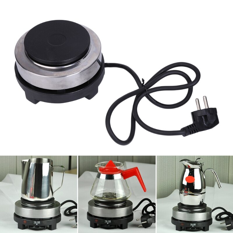 Mini plaque chauffante électrique multifonction, 220V, 500W, pour la cuisson du café, , A0NC