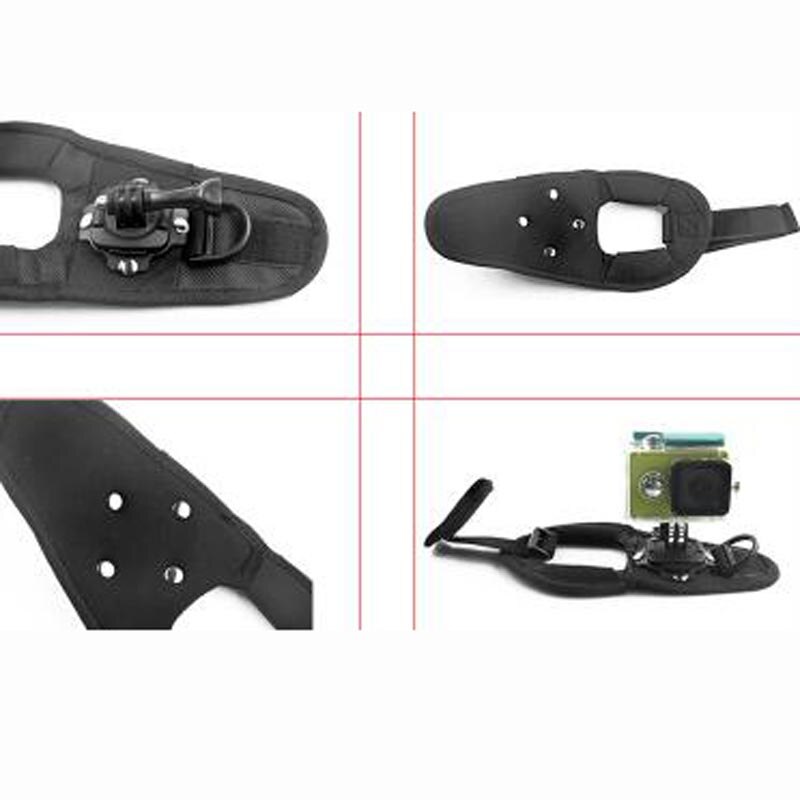 360 Degree For Action Camera Stand Multi-Function Palm Fix Strap Expansion Bracket Action Camera Accessories
