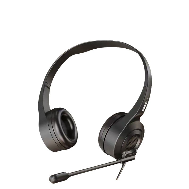 Cuffie leggere ServicesE01 | Cuffie fronte-retro cablate per PC, laptop, call center e comunicazione in ufficio