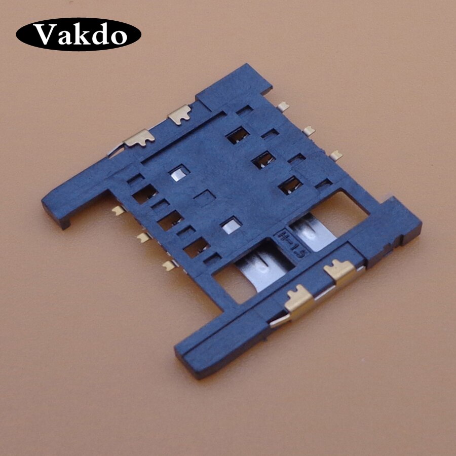 Lector de tarjetas SIM para teléfono móvil, Conector de soporte de tipo puente, ranura de inserción, para Lenovo A288t A336 A298T, 5 unids/lote