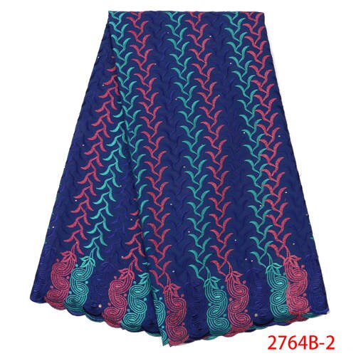 Onion African Swiss Voile Lace Nigerian Lace fabrics Swiss Voile Lace in Switzerland for Dress KS2764B-5: Picture 2