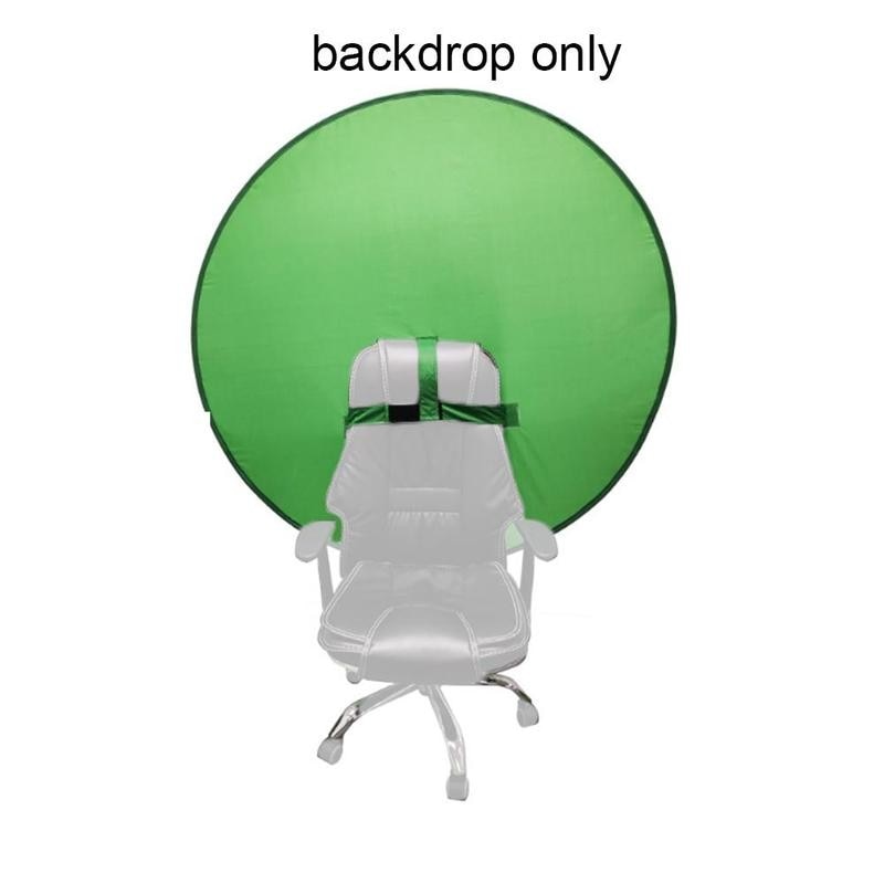 Groen Scherm Achtergrond Ronde Fotografie Studio Achtergrond Achtergrond Kleur Screen Chromakey Doek Diameter 142Cm