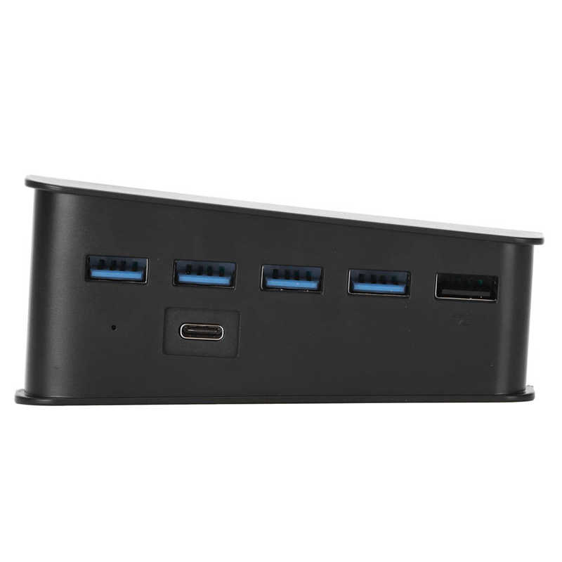 Hub USB Adapter Multi Hafen hoch Geschwindigkeit Typ Kabel Energie Schwarz Splitter Regler