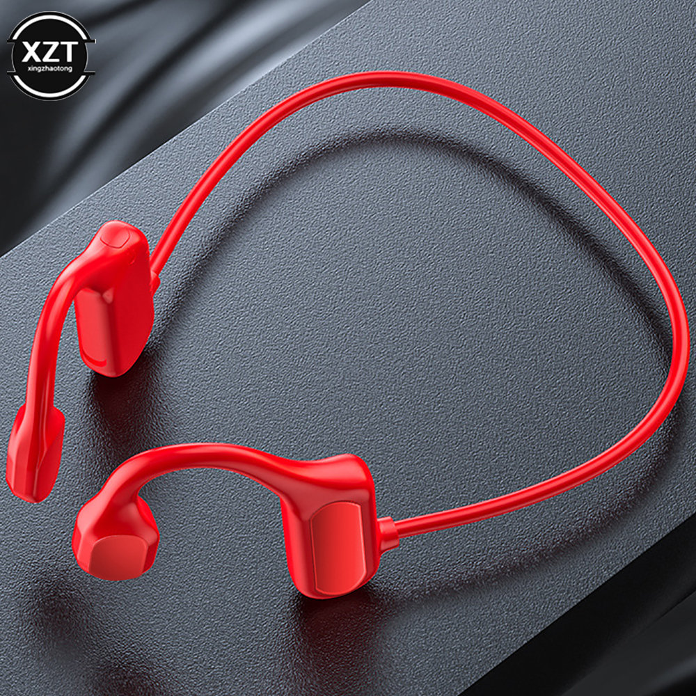 Waterproof BL09 Bluetooth 5.0 Wireless Headset Sports Stereo headphone Bone Conduction Audio Equipment Outdoor with Microphone