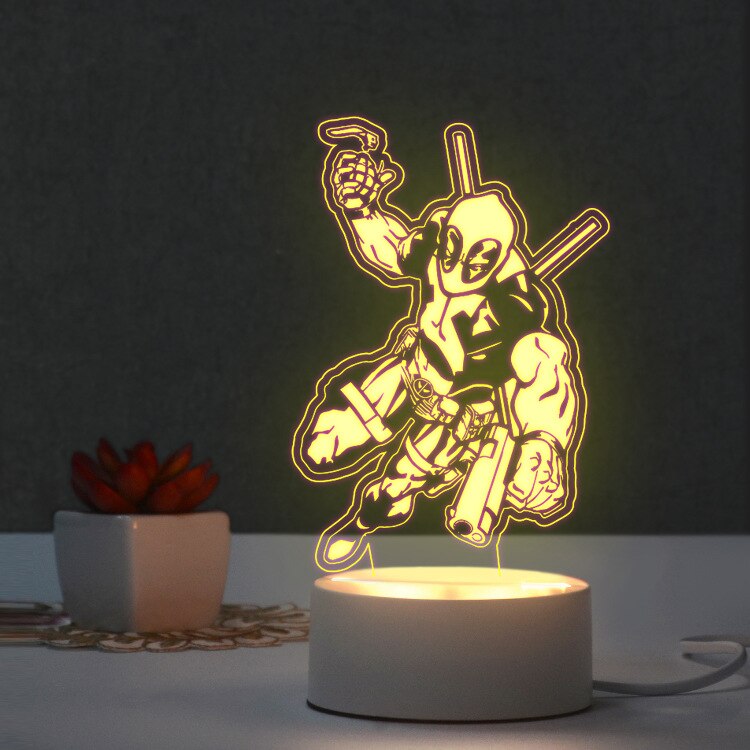 Anime and game-style night light decoration table lamp