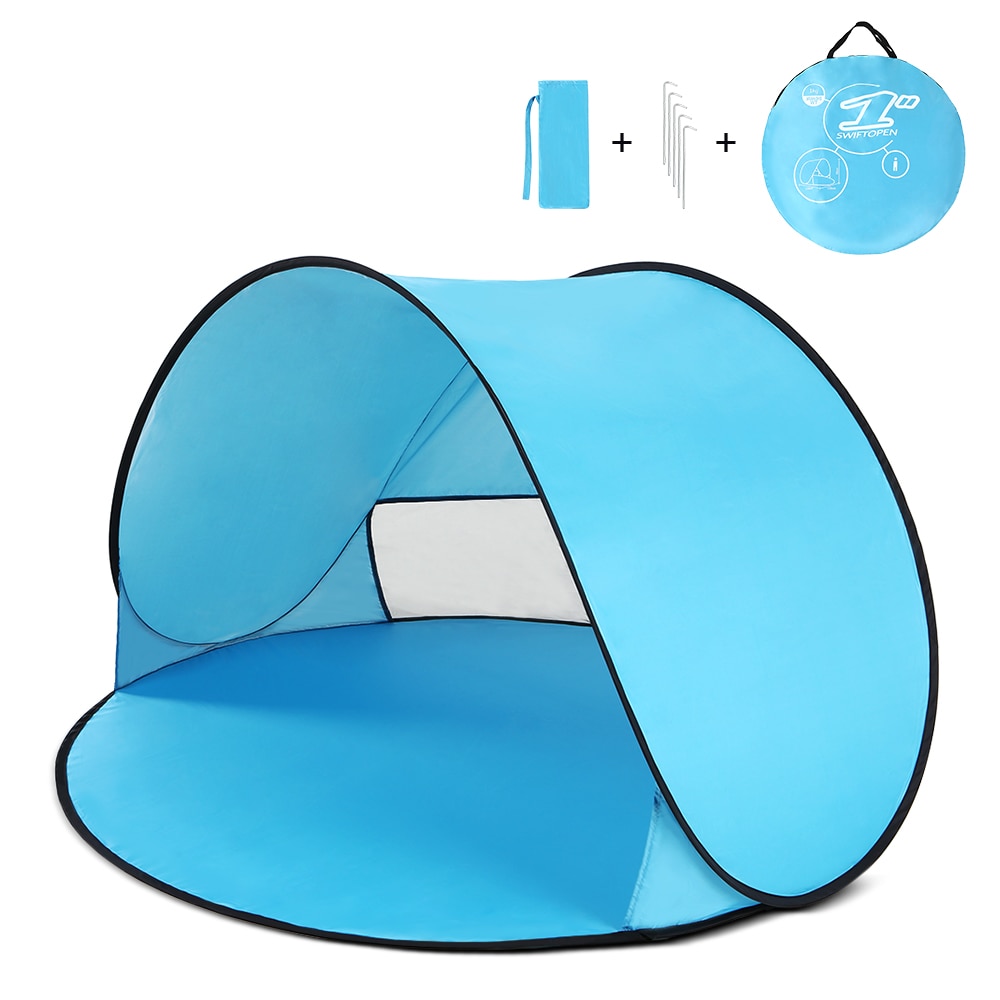 Oudoor Ultralight Camping Tent Instant Pop Up Tent Baby Beach Tent Camping Wandelen Tent Anti Uv Zon Onderdak Voor Vissen wandelen