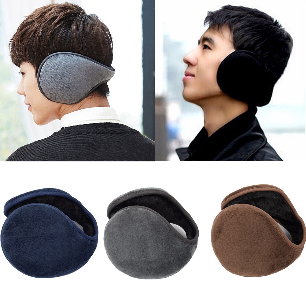 Thicken Winter Earmuffs Men Fur Earmuffs Ear Muffs Warm Headphones Winter Women Men Ear Cover Men Earplugs WinterEar Warmer