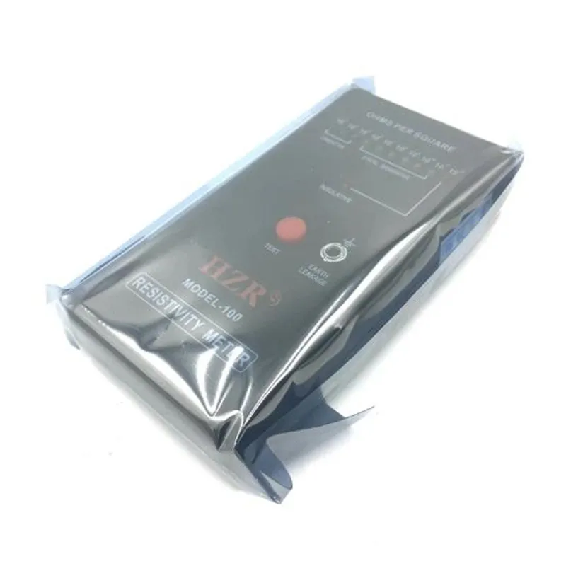 Surface Resistance Resistivity Meter Electrostatic Static Electricity Tester ESD Electrostatic Impedance Tester MODEL-100: Blue