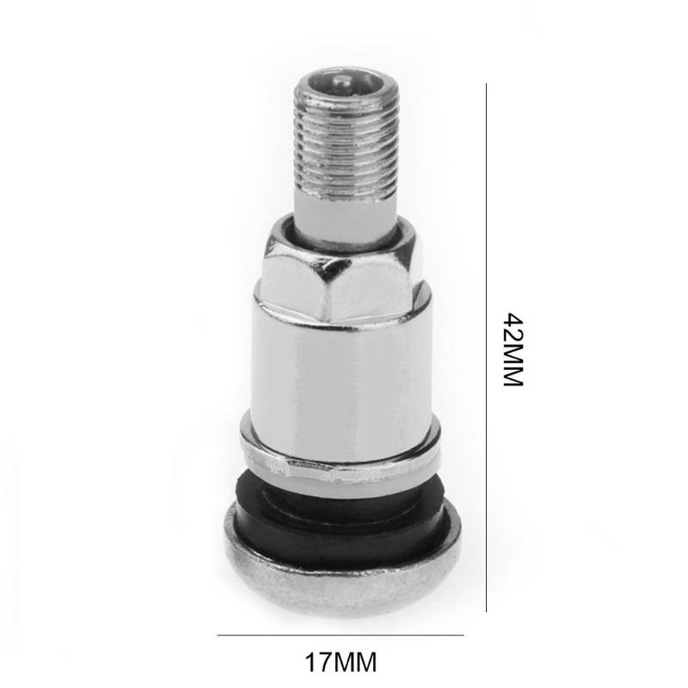 4 PCs edelstahl auto ventil, luft ventil, hex rad ventil, ventil pole, rad ventil nipel