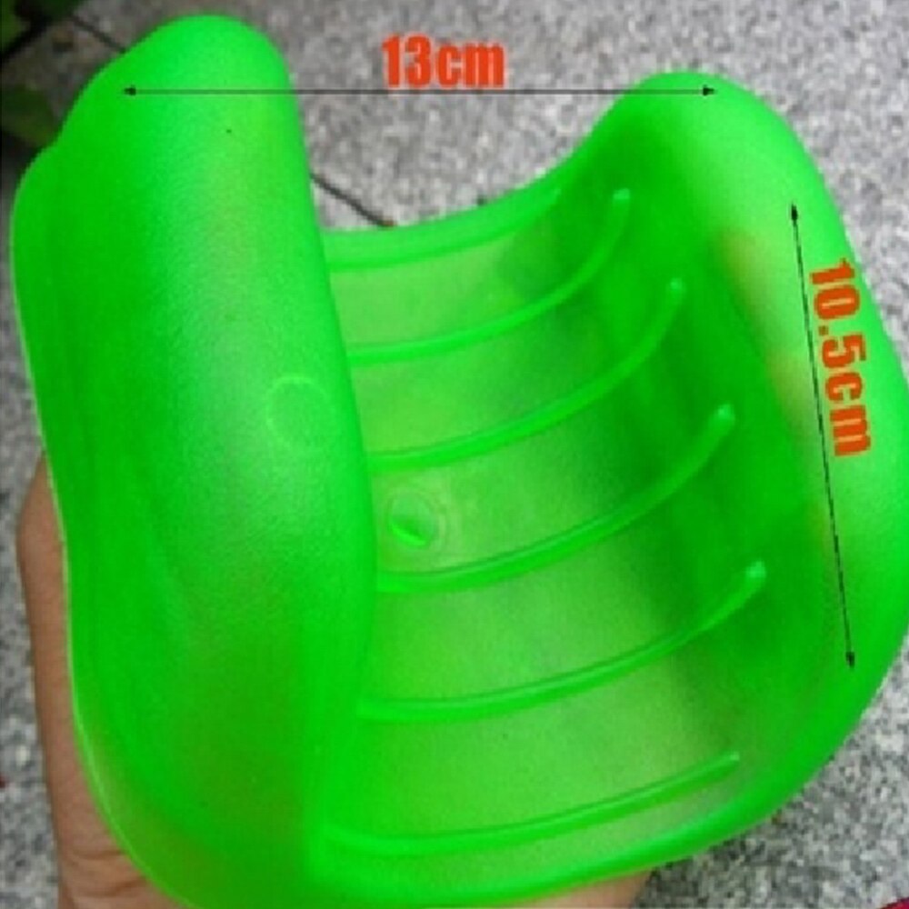 Stab Proof Rubber Non Slip Catcher Outdoors Fish Control Green Fishing Tackle Catch Fish Gloves Catch Fish Pad Portable Tools