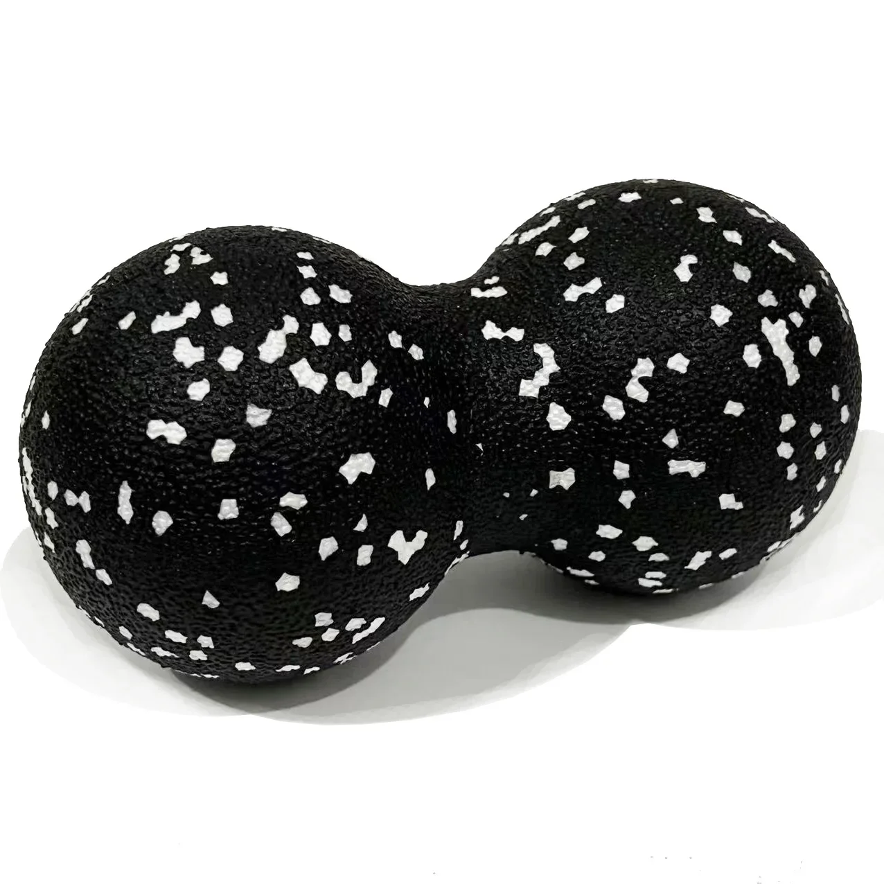 Kvinnor yogarulle skumblock yogautrustning jordnötsbollsset block jordnötsmassage rullboll terapi avslappning övning fitness: Beige