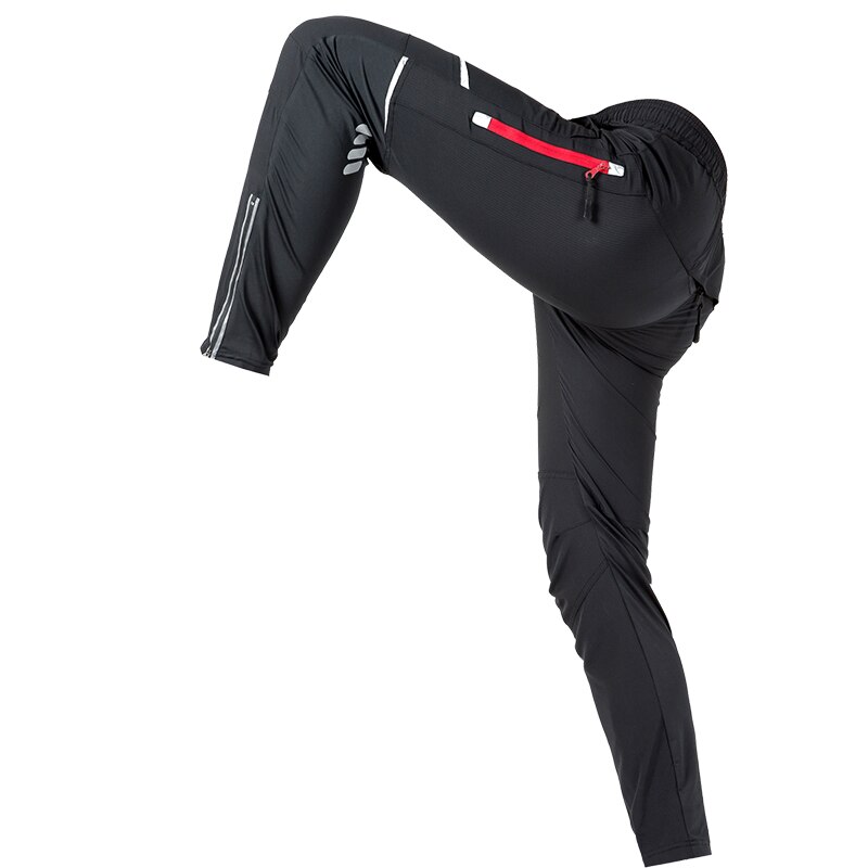 WHEEL UP Spring Autumn Men Cycling Pants Windproof Sport MTB Mountain Bike Pants Reflective Cycling Long Trousers Bicycle Pants: XXXL
