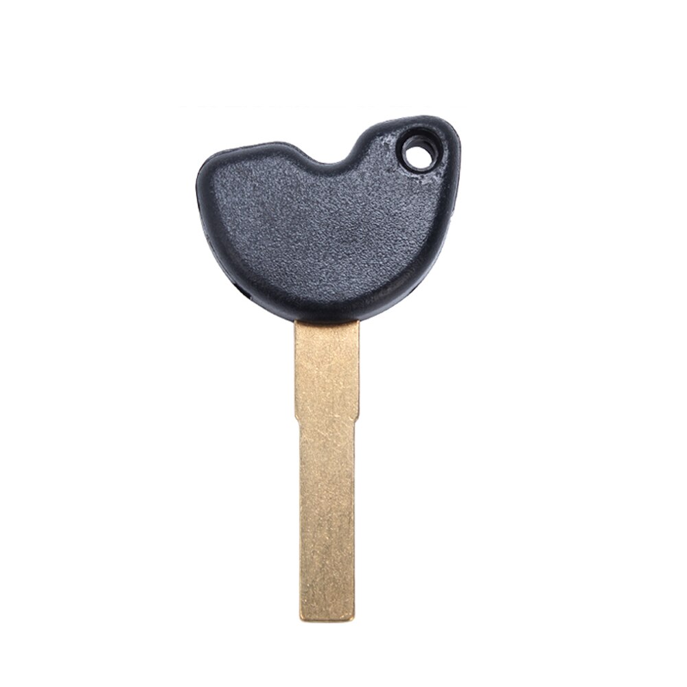 Blank Motorcycle Uncut Key Motorbike Rustproof Scooter Spares Replacement Portable Accessories Case For Vespa 3vte 125 Gts Gtv: Black Without Slot