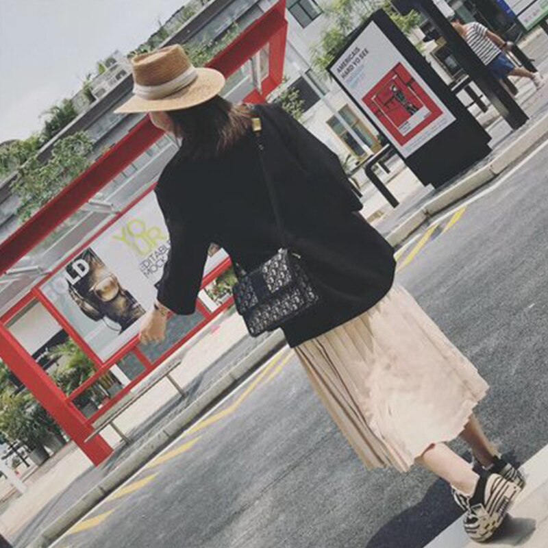 Lmfqp D-Vormige Schouder Messenger Canvas Tas Retro Zadeltas