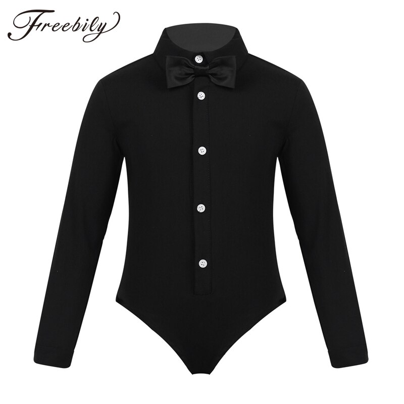 Latein tanzen Wettbewerb Kostümich freundlicher Lange Ärmel Revers Bowtie Jungen Latein Ballsaal tanzen Kleid Anzug Bühne Leistung Kleidung