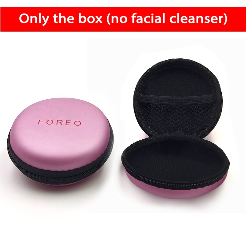 Foreo luna mini 2 limpieza facial silicone escova de limpeza facial, logotipo real de foreo luna, carregamento usb, à prova dwaterproof água, nível 8