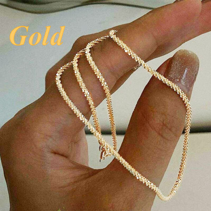 П®д Garona На Шею collar Popular para mujer gargantilla de cadena de clavícula accesorios de joyería de colgante de de cumpleaños para de boda: Color dorado