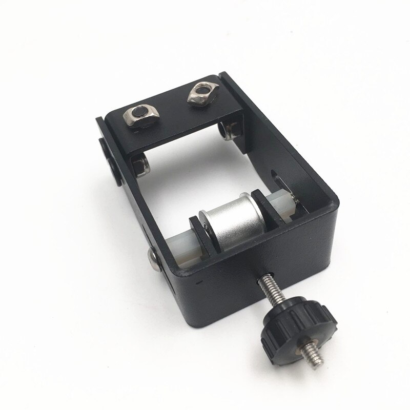 Funssor Creality CR-10 S4/S5, impresora 3D, kit de tensor de eje Y ajustable, Tensor de correa de distribución de color negro Y eje de acero