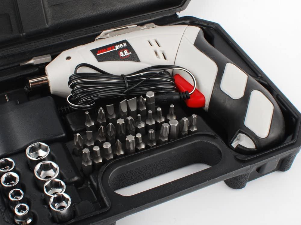 Portable 4.8v Cordless Screwdriver Cordless Drill Driver Drill Repair Power Tools Set