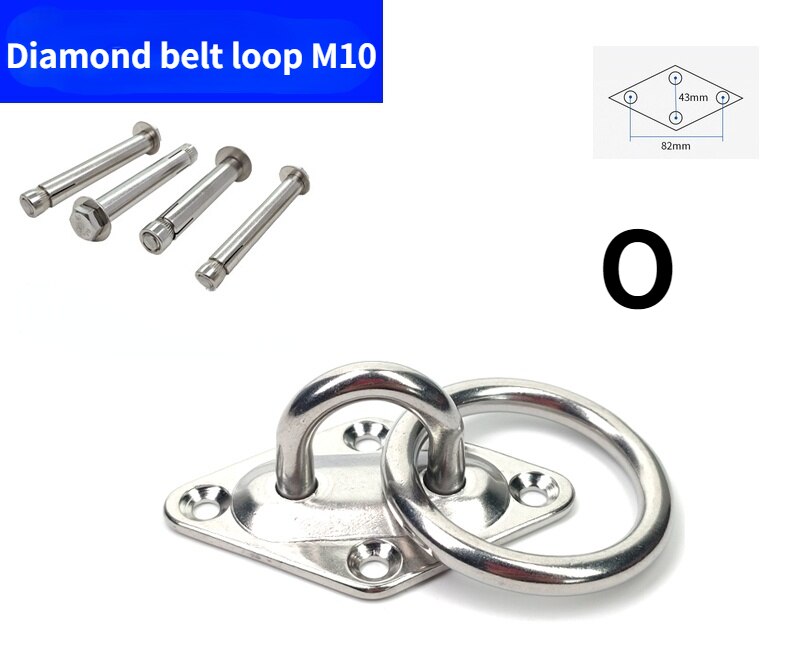 304 stainless steel ceiling hook pad eye plate u-shaped hooks stainless steel ceiling hooks