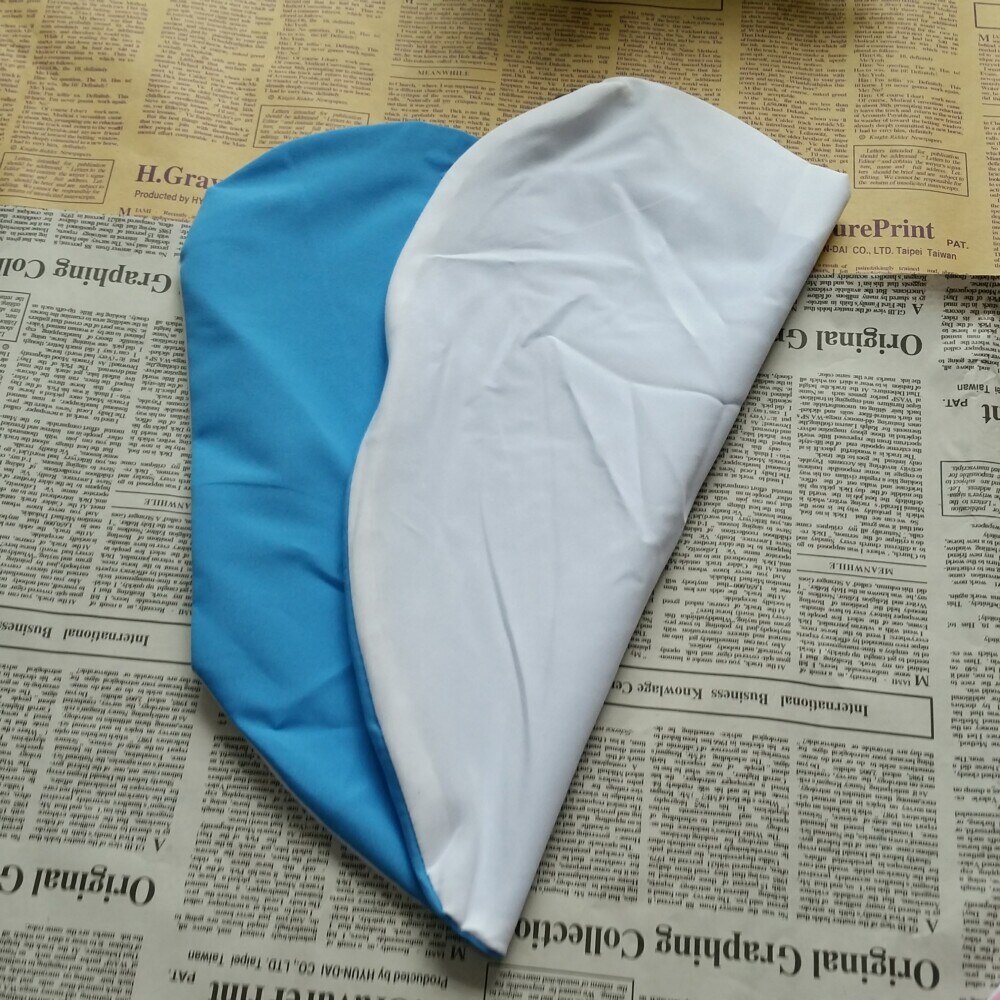 10 stuks sublimatie blanco kussensloop voor warmte/thermische overdracht persmachine hart perzik huid kussensloop 46*37cm: Blauw polyester