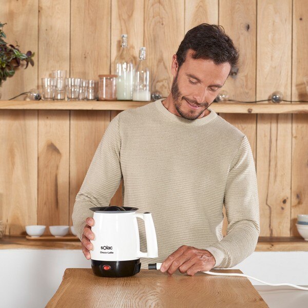 Hervidor de agua Solac MH9100 Choco-café con leche 1 L 250W