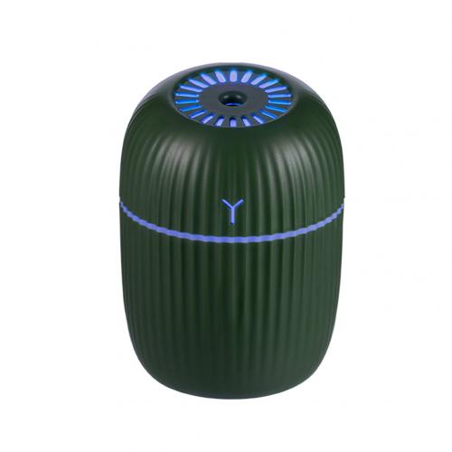 Q8 – diffuseur d'huile essentielle à brume Fine, avec humidificateur d'air, ultrasonique muet, 200ml: Army Green