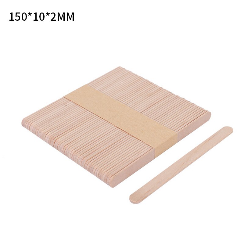 4 große Silikon Eis Formen, Popsicle Formen, Obst Eis Formen, Nachtisch Formen Und 10 Holz Stöcke,: 150x10
