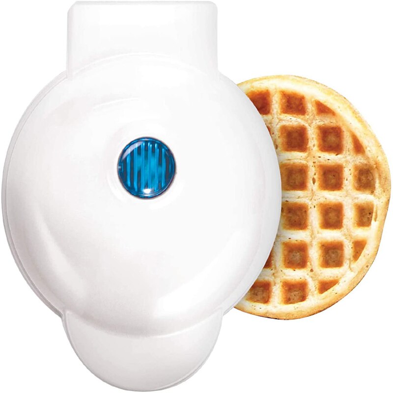 4 Inch Mini Wafelijzer Machine Panini Taart Elektrische Maker Biscuit Pizza Maker Ontbijt Machine Bakken Pan Ei Broodjes oven