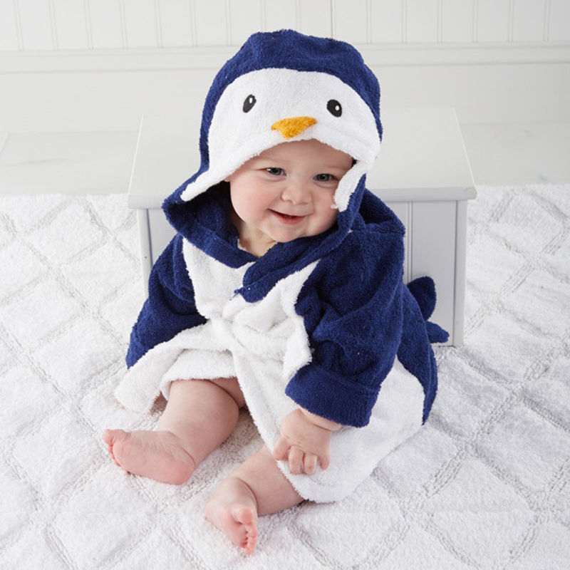 bebé niño niña Animal bebé Albornoz bebé con capucha Toalla de baño niños pequeños baño miel bebé
