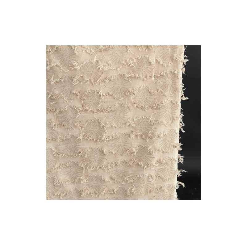 Katoenen En Linnen Tas Met Kwastjes Diy Stof Linnen Jacquard Donkere Bloem Handgesneden Jas Rok Kleding Stof