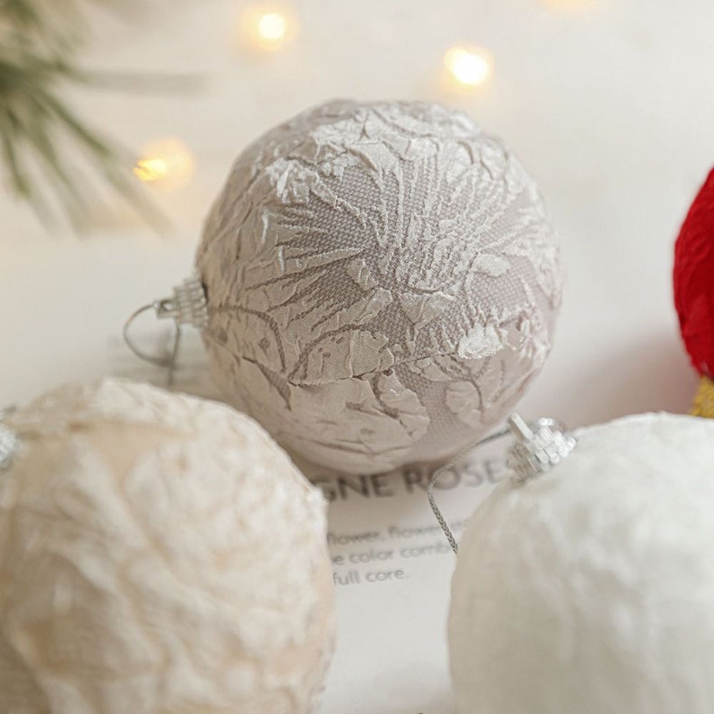 Merry Christmas 8CM Christmas Tree Decoration Ball Party Supplies Hanging Christmas Pendant Navidad Xmas Ornaments Year