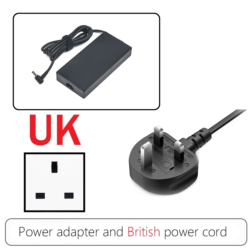 A18-150p 1aadp 200075m 20v 7.5a 150w 4.5*3.0mm ac-adapter bærbar lader for asus tuf gaming  x571l f571g f571l vx60g bærbar strøm: Gul