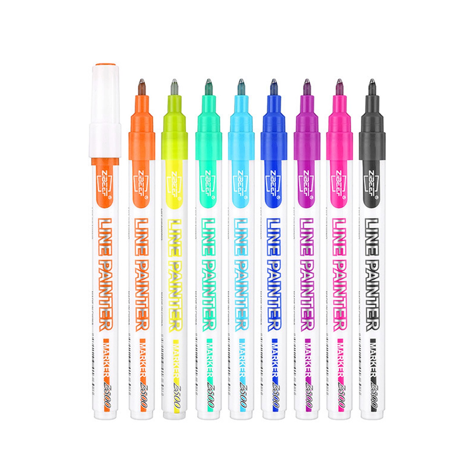 8/12 Color Double-line Outline Flashing Pen Card Writing Drawing DIY Magic Pen: 8Color