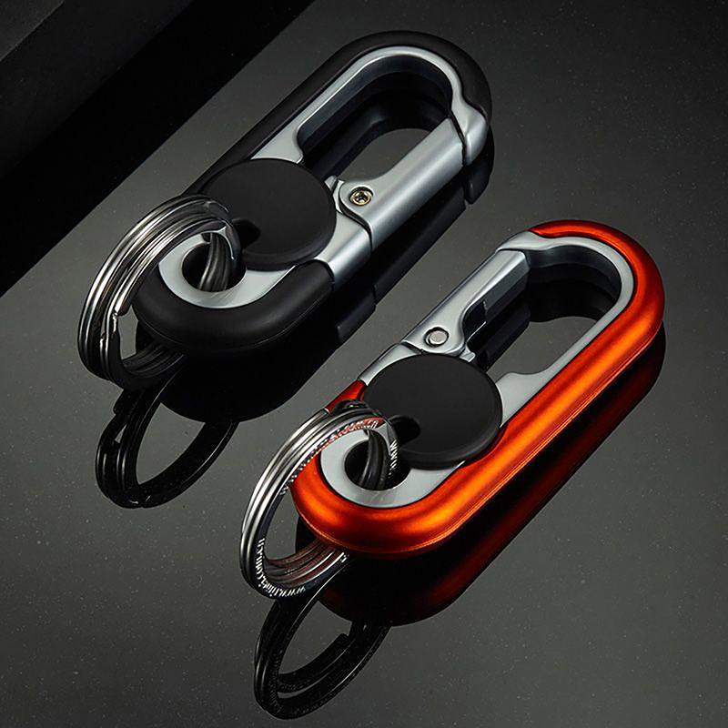Chaveiro de carro criativo porta-chaves masculino moda acampamento escalada metal chaveiro estilo do carro auto chaveiro acessórios