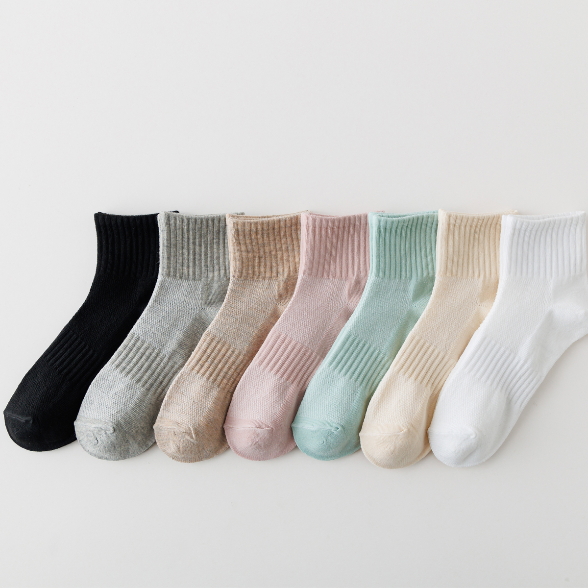 5 pares de calcetines al tobillo de oso de peluche, cómodos y bonitos calcetines cortos para mujer