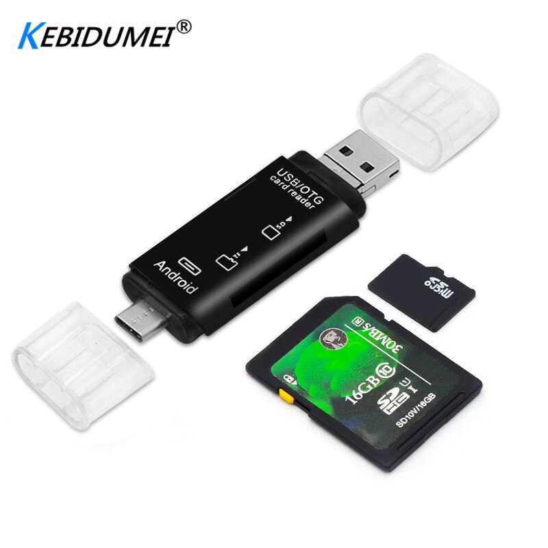 Kebidumei usb 3.0 kartenleser micro-sd-adapter smart micro-sd-kartenleser tf-kartenleser für kamera, handy und pc