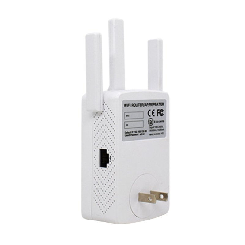 Dual-Band 1200M 2.4GHZ 5GHZ Signal Repeater WiFi Extender Wireless Network R66F