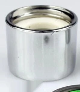 Bubbler pulverizador 2 pçs latão com rosca torneira aerador polido peça de substituição torneira bubbler pulverizador para cozinha do banheiro: Vermelho