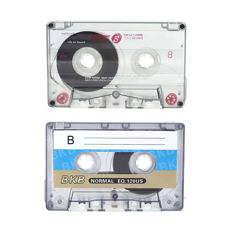 Cassette Tapes Blank Tapes 60 Minutes Cassette Tape for Voice Recorded Speech Music Player