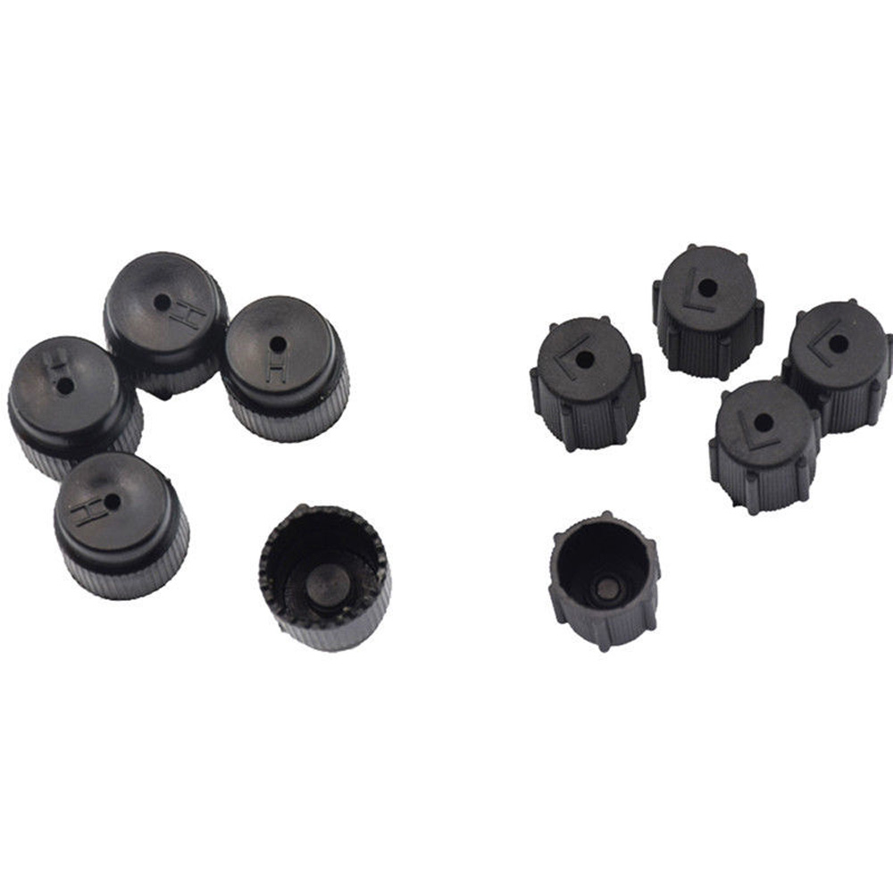 10pcs Universal Car Air Conditioning Cap Car R134a 13mm 16mm Ac System Cover Car High Low Side Dust Cap Auto Interior Accessorie: Default Title