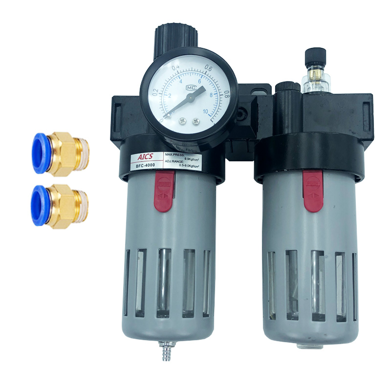 Oil water separator, pressure regulating valve, BF... – Vicedeal