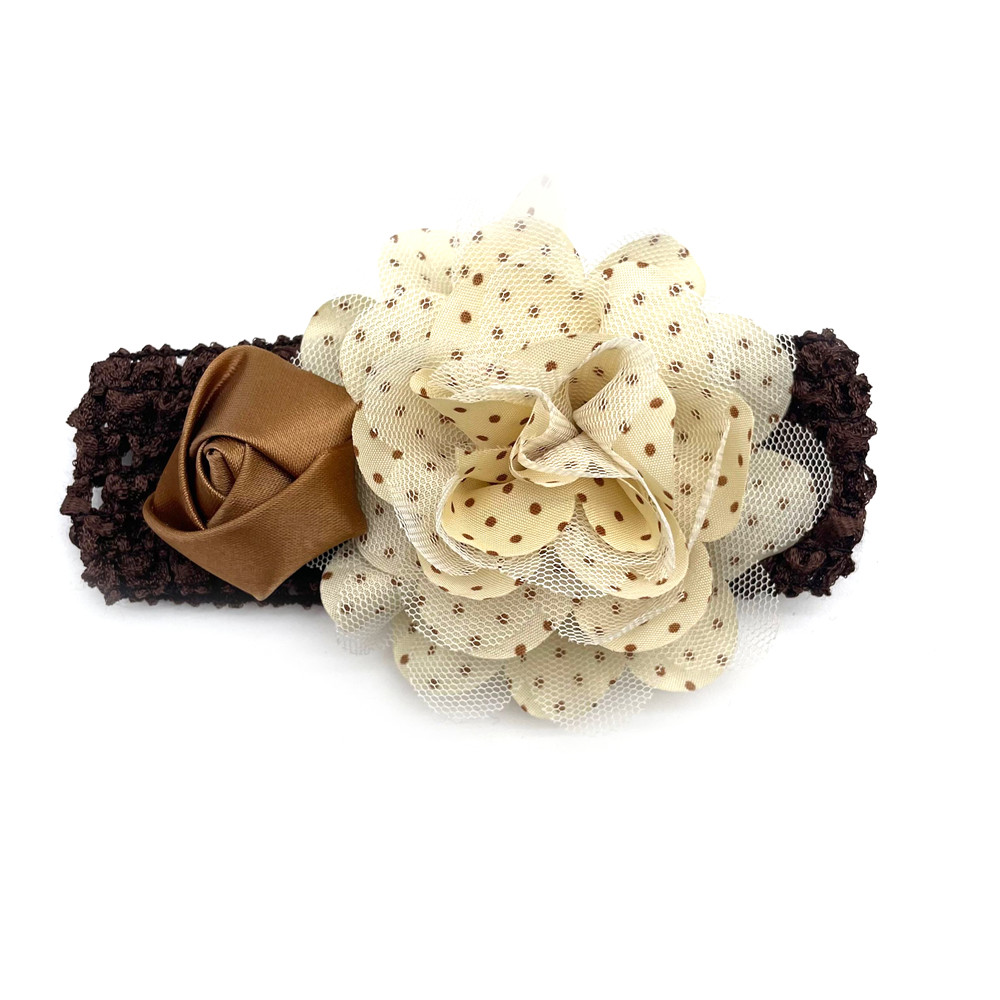 30/50 stuks hond bloemen vlinderdas met elastische band roze bloemen meisje jongen hond verzorging product voor kleine midden grote hond strikjes: M / Roze